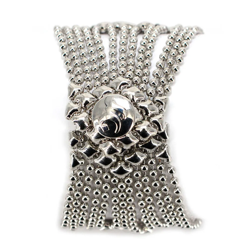 SG Liquid Metal B77-N Chrome Finish Bracelet by Sergio Gutierrez