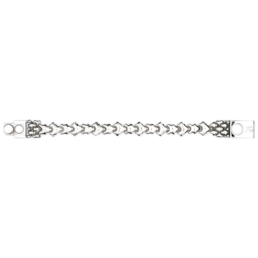 SG Liquid Metal B91-AS Antique Silver Bracelet by Sergio Gutierrez