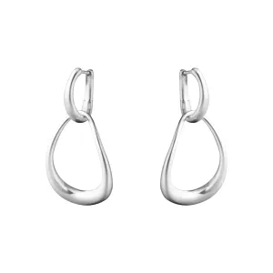 Silver Offspring Interlocked Earrings
