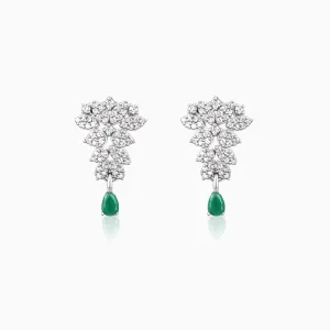 Silver Party Wear Earrings