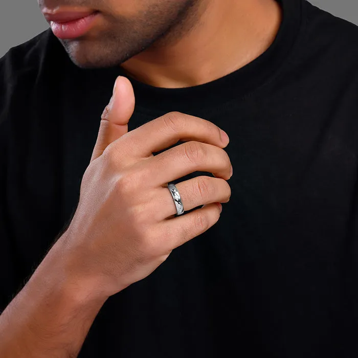 Silver Timeless Ring For Him