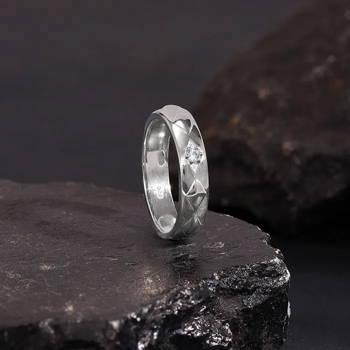 Silver Timeless Ring For Him