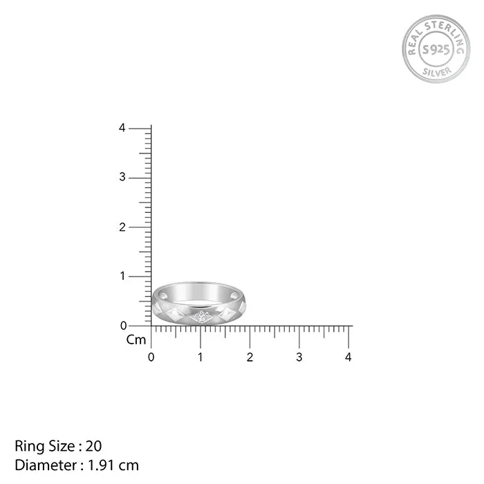 Silver Timeless Ring For Him
