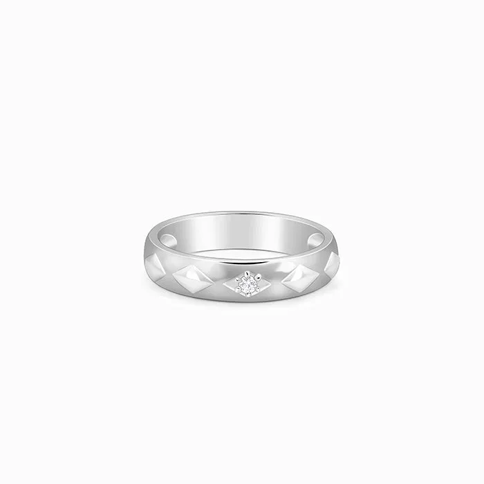Silver Timeless Ring For Him