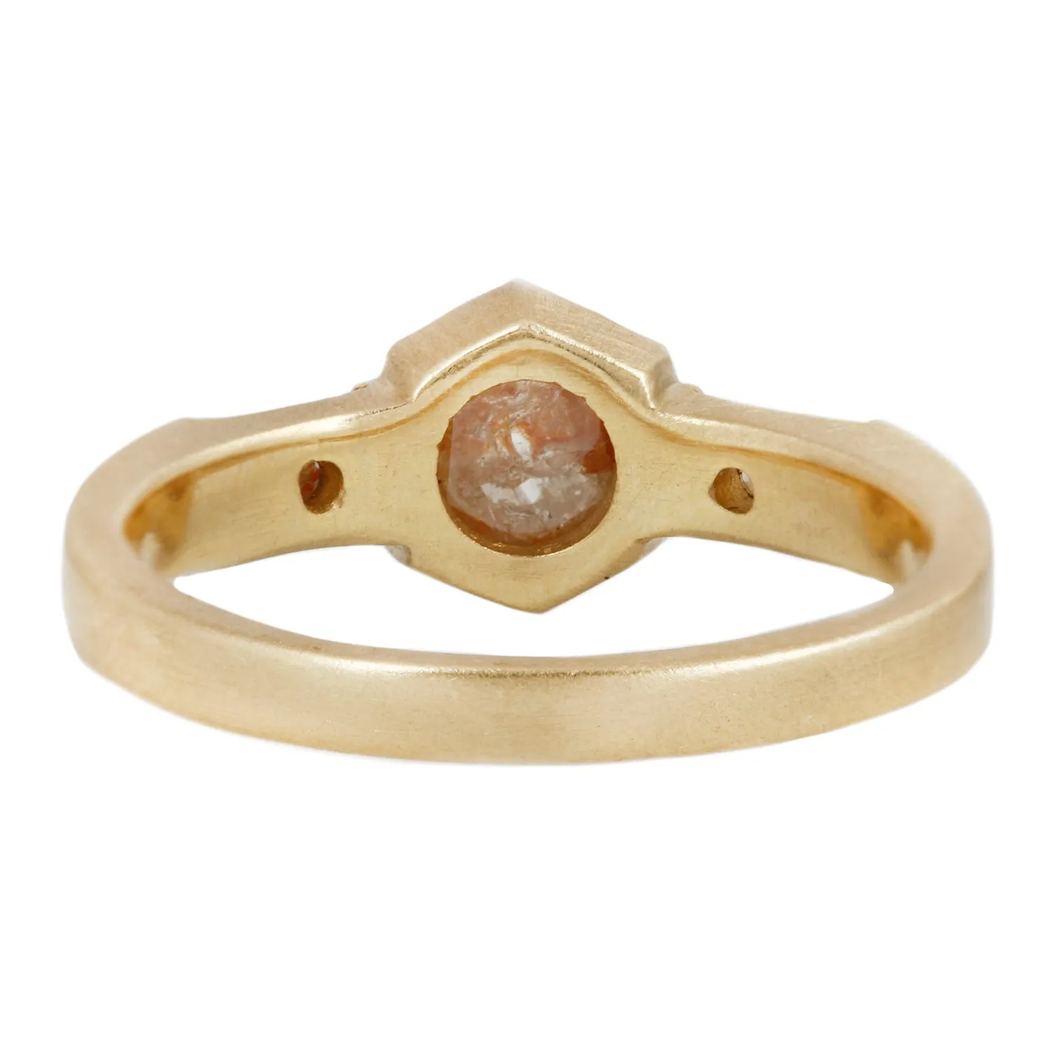 Six Bead Diamond Horizon Ring