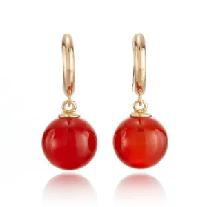 Soho Earrings in Carnelian
