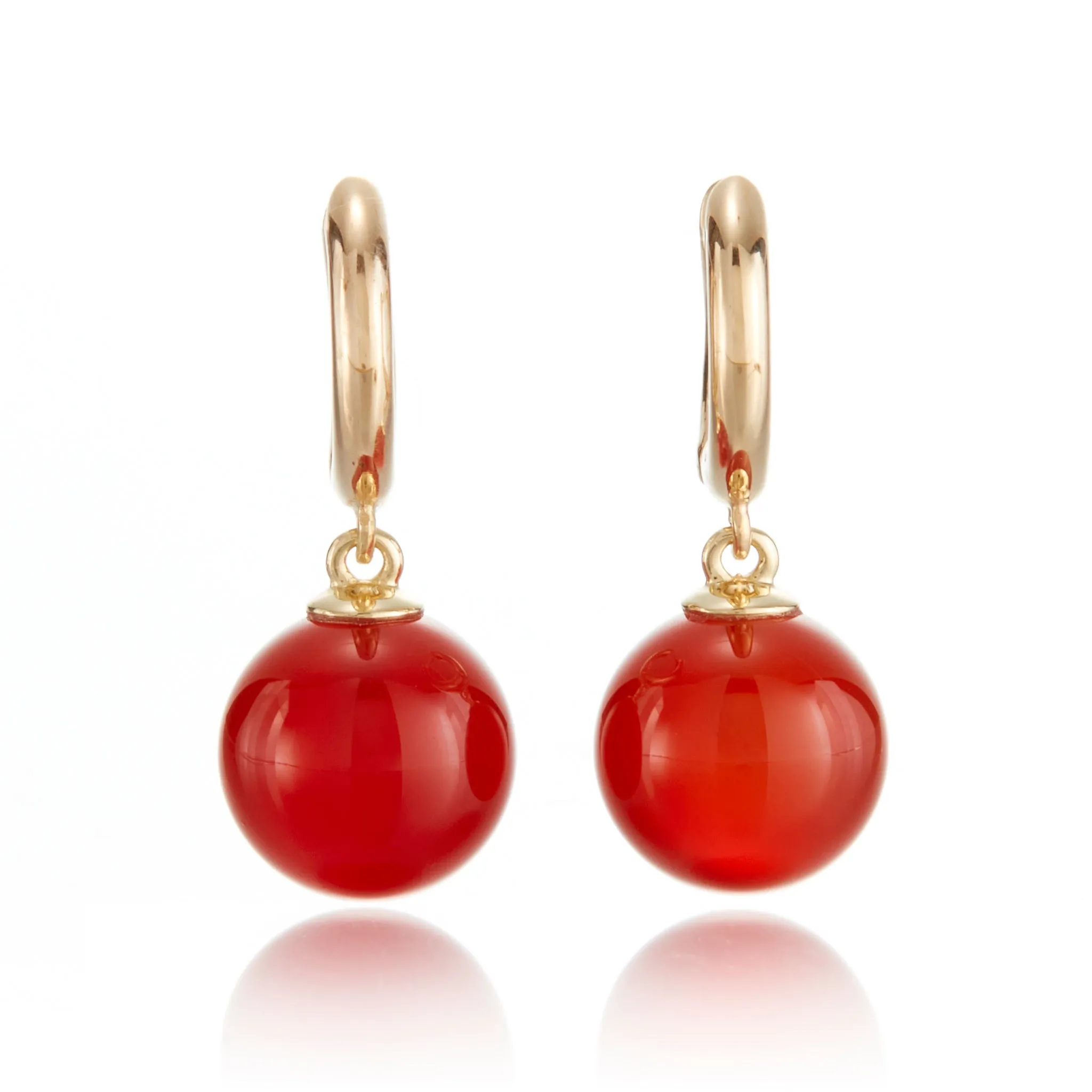 Soho Earrings in Carnelian