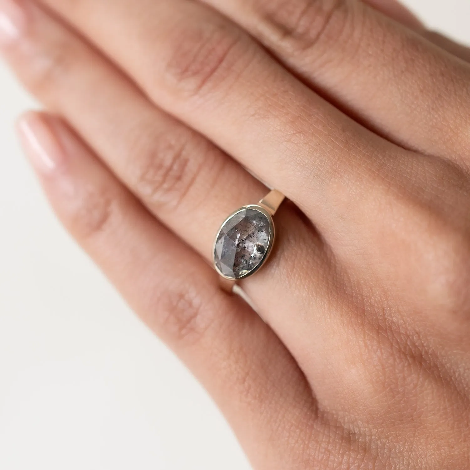 Speckled Sky Diamond Ring
