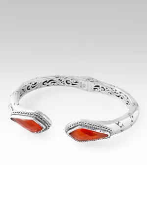 Spiritual Evolution Tip-to-Tip Bracelet? in Carnelian