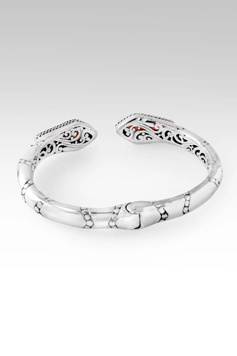 Spiritual Evolution Tip-to-Tip Bracelet? in Carnelian