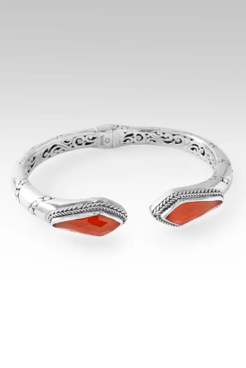 Spiritual Evolution Tip-to-Tip Bracelet? in Carnelian