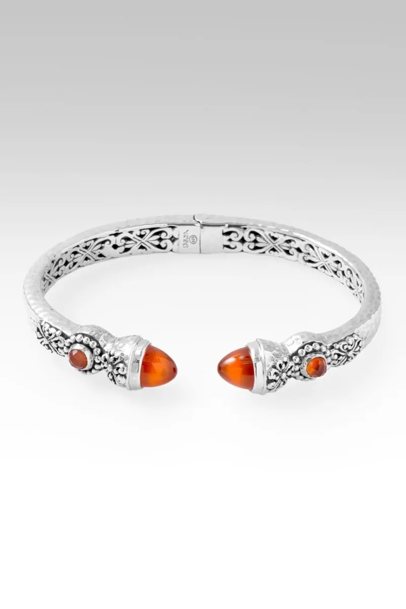 Spiritual Growth Tip-to-Tip Bracelet? in Carnelian