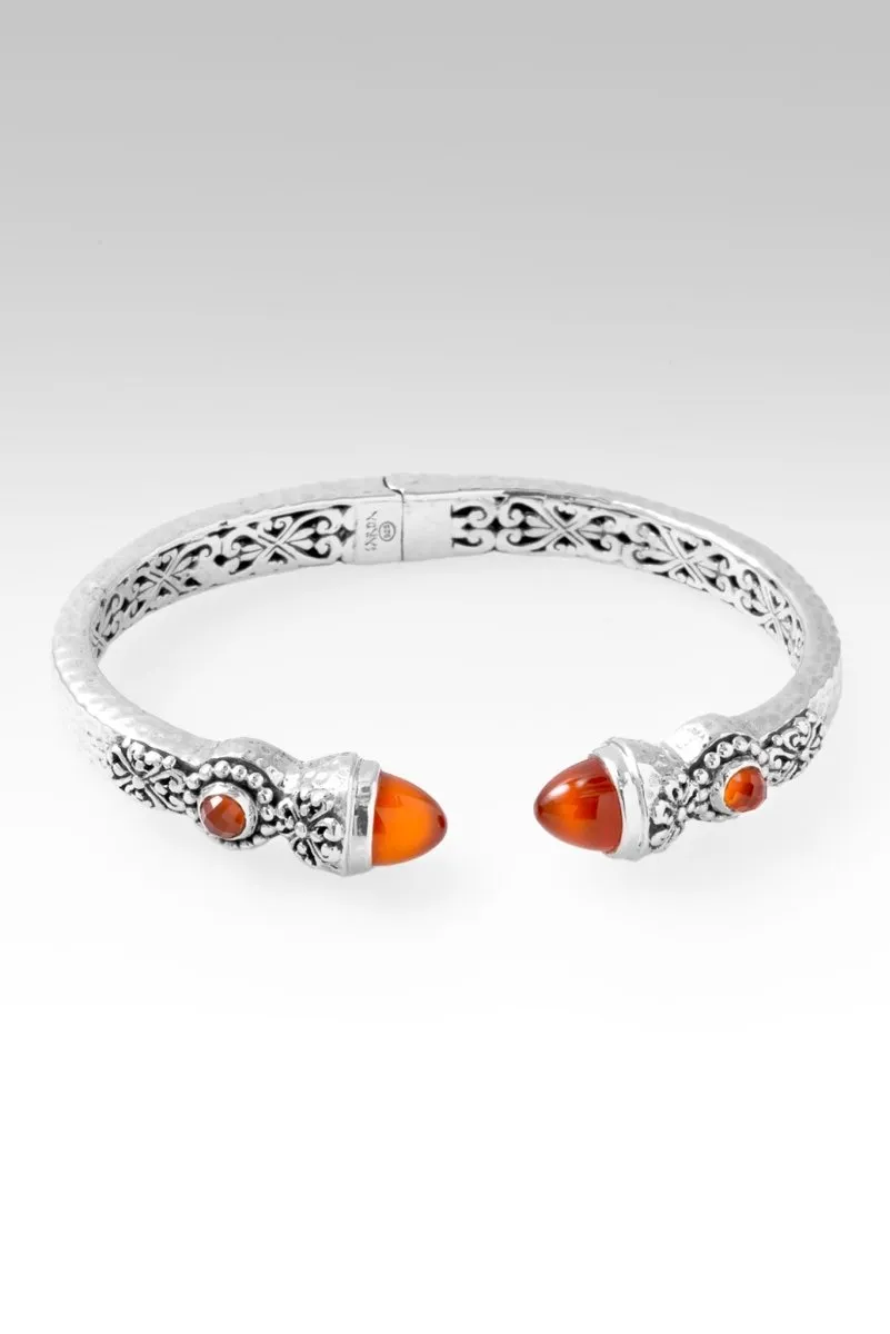 Spiritual Growth Tip-to-Tip Bracelet? in Carnelian