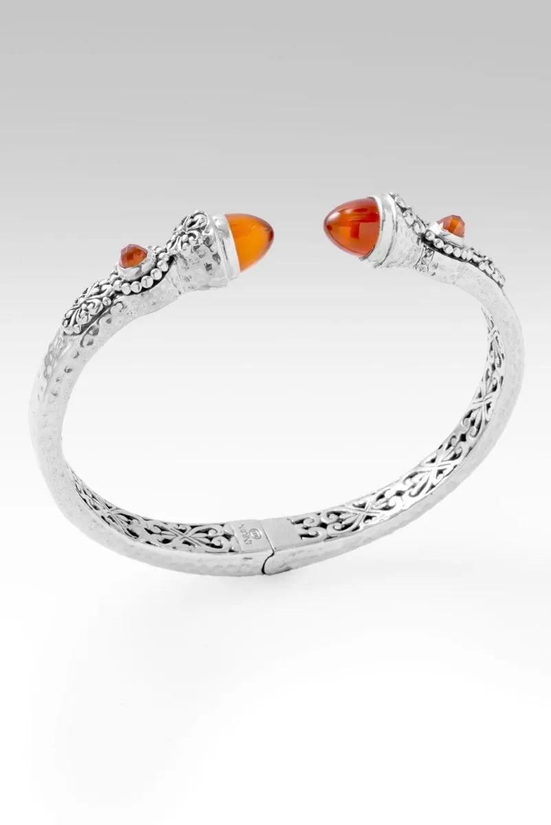 Spiritual Growth Tip-to-Tip Bracelet? in Carnelian