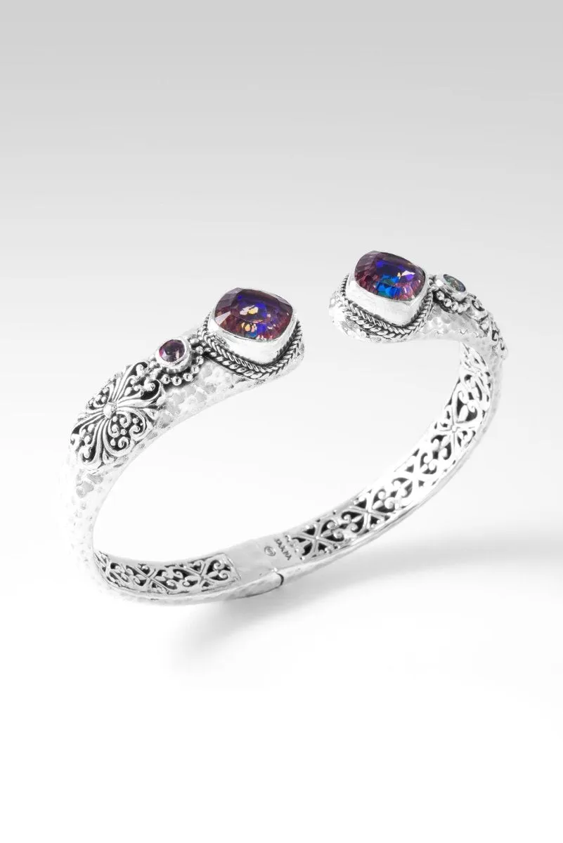 Splendid Grace Tip-to-Tip Bracelet? in Summer Peach? Mystic Quartz & Bali Sunrise? Mystic Topaz
