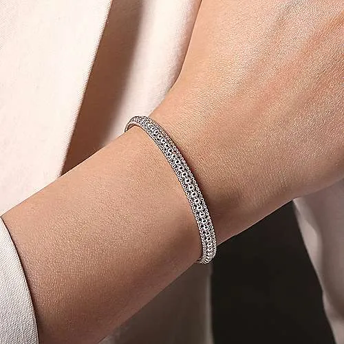 SS Beaded Bangle