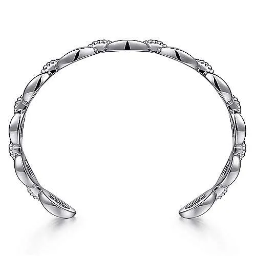 SS Bujukan Oval Link Cuff Bracelet