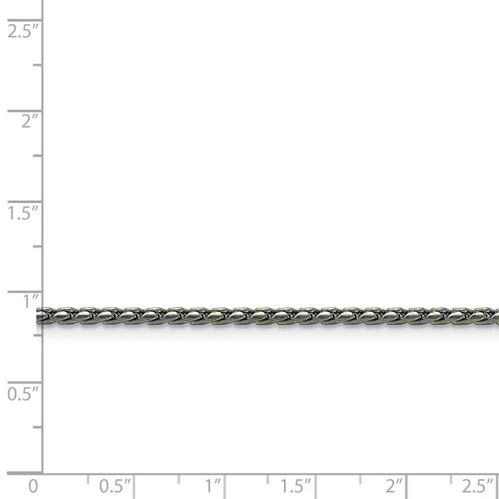 Stainless Steel 2.50mm Polished Fancy Link Chain | SRN1618