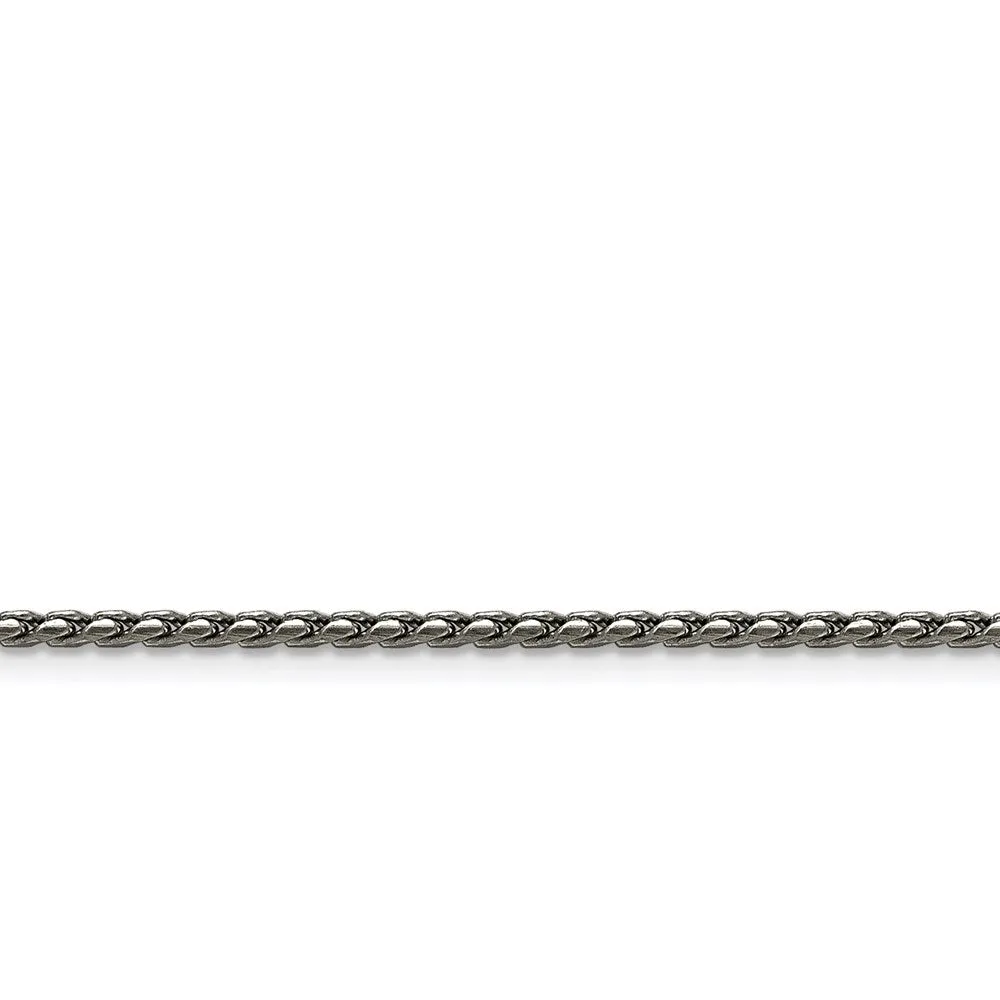 Stainless Steel 2.50mm Polished Fancy Link Chain | SRN1618