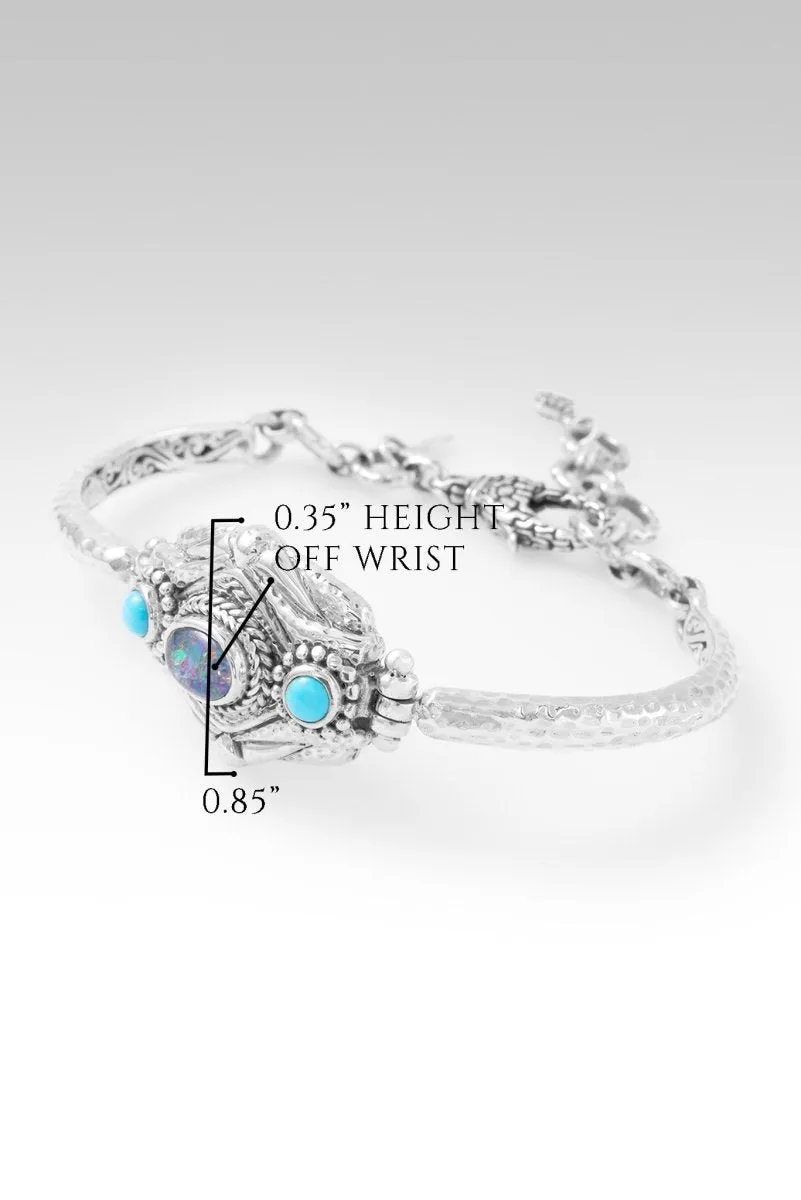 Steadfast Spirit Bracelet II? in Australian Opal & Sleeping Beauty Turquoise