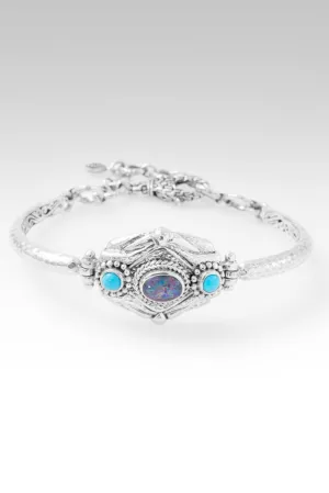 Steadfast Spirit Bracelet II? in Australian Opal & Sleeping Beauty Turquoise