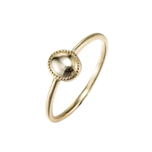 Sterling Silver Ovate Ring