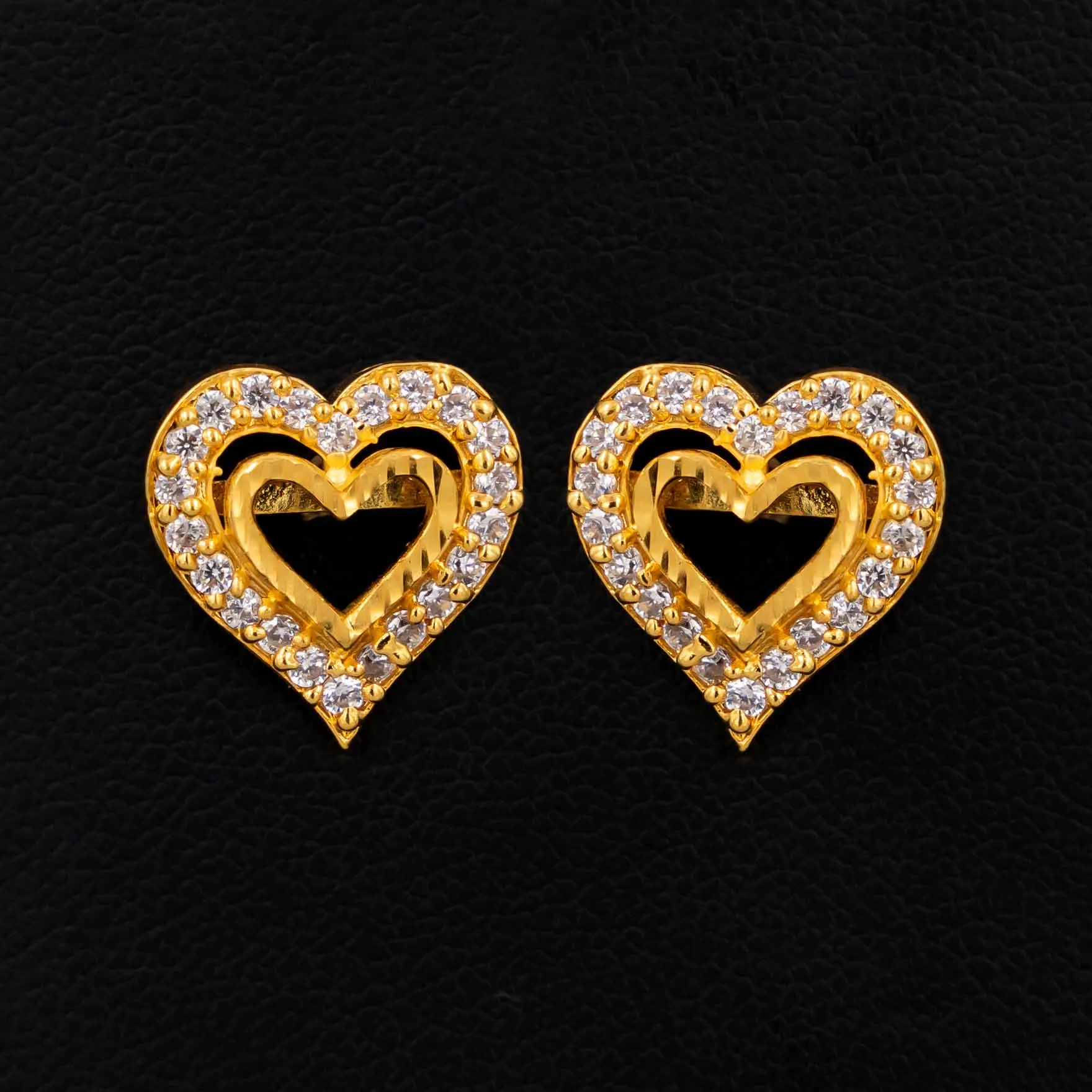 Stone earring PSST314W-001