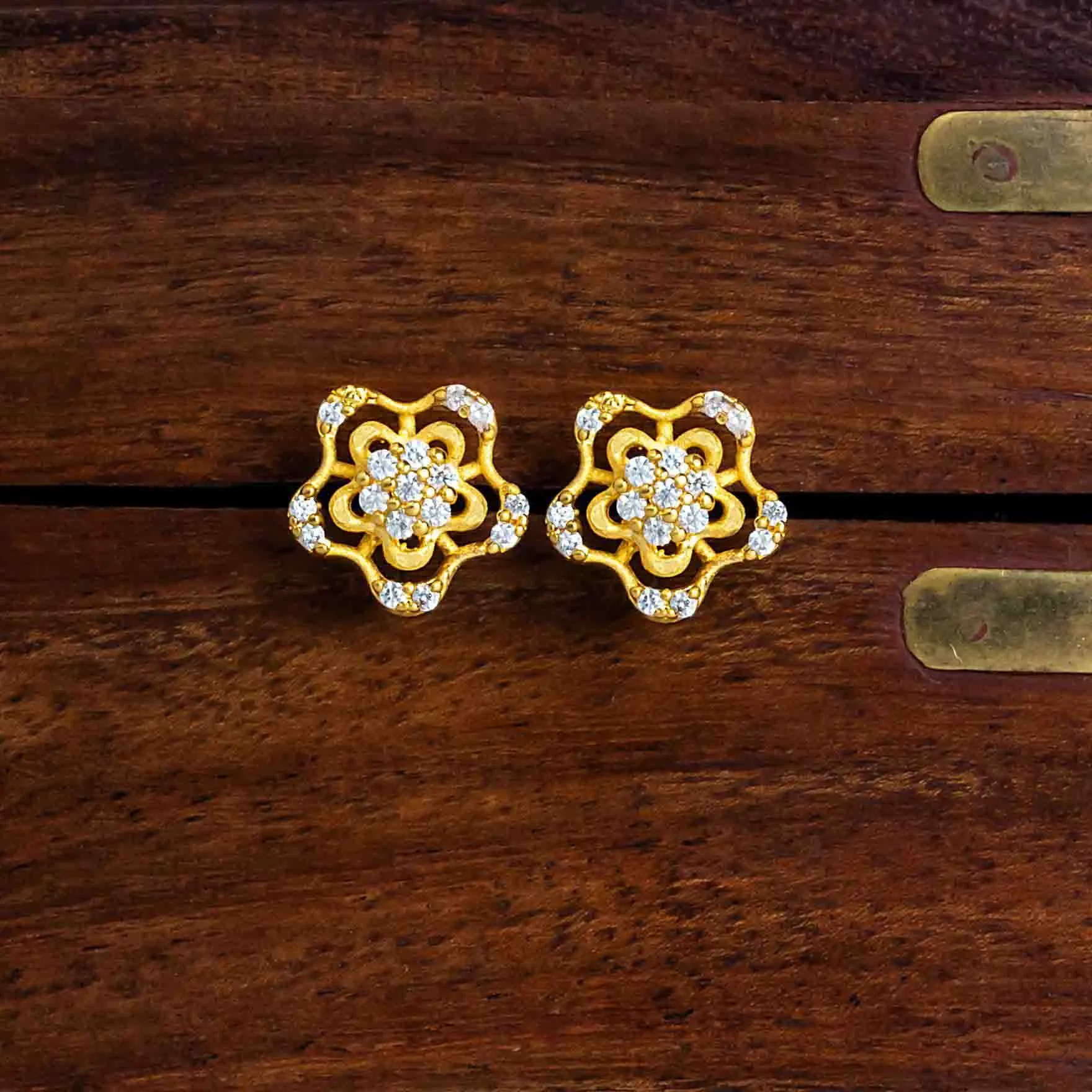 Stone Earring PSST392W-001