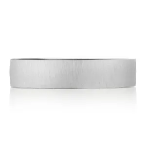 Tacori Classic Satin Finish Flat Mens Wedding Band