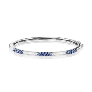 Tacori Crescent Eclipse Pulse Sapphire Bangle FB668BS-M