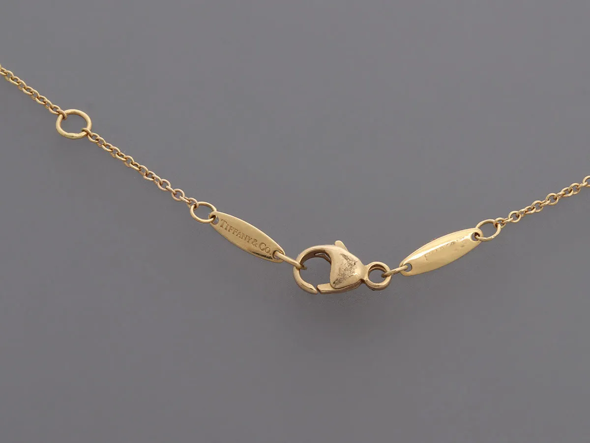Tiffany & Co. 18K Yellow Gold 0.72-Carat Yellow Diamond Pendant Necklace