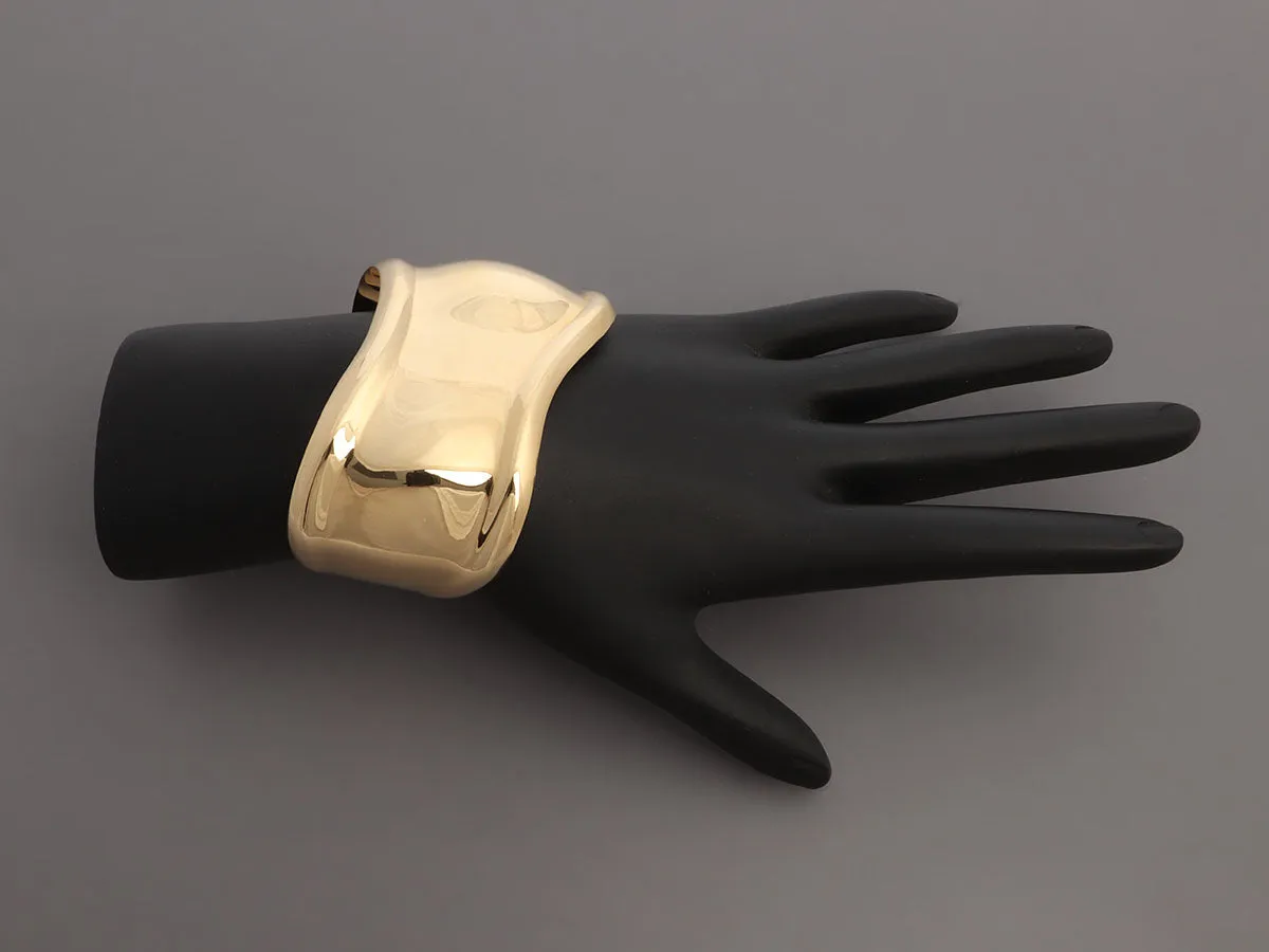 Tiffany & Co. 18K Yellow Gold Elsa Peretti Small Bone Cuff