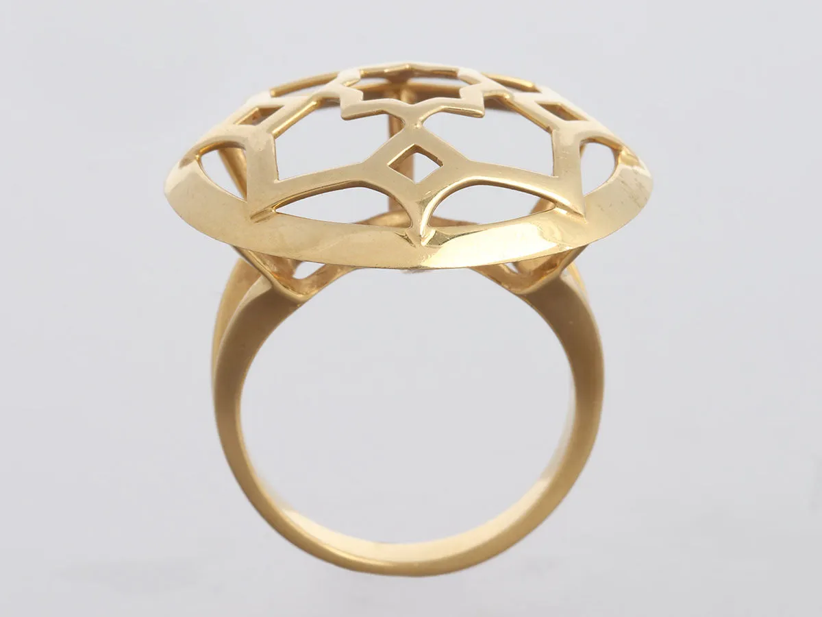 Tiffany & Co. 18K Yellow Gold Marrakesh Zellige Ring