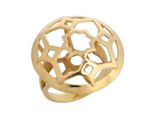 Tiffany & Co. 18K Yellow Gold Marrakesh Zellige Ring