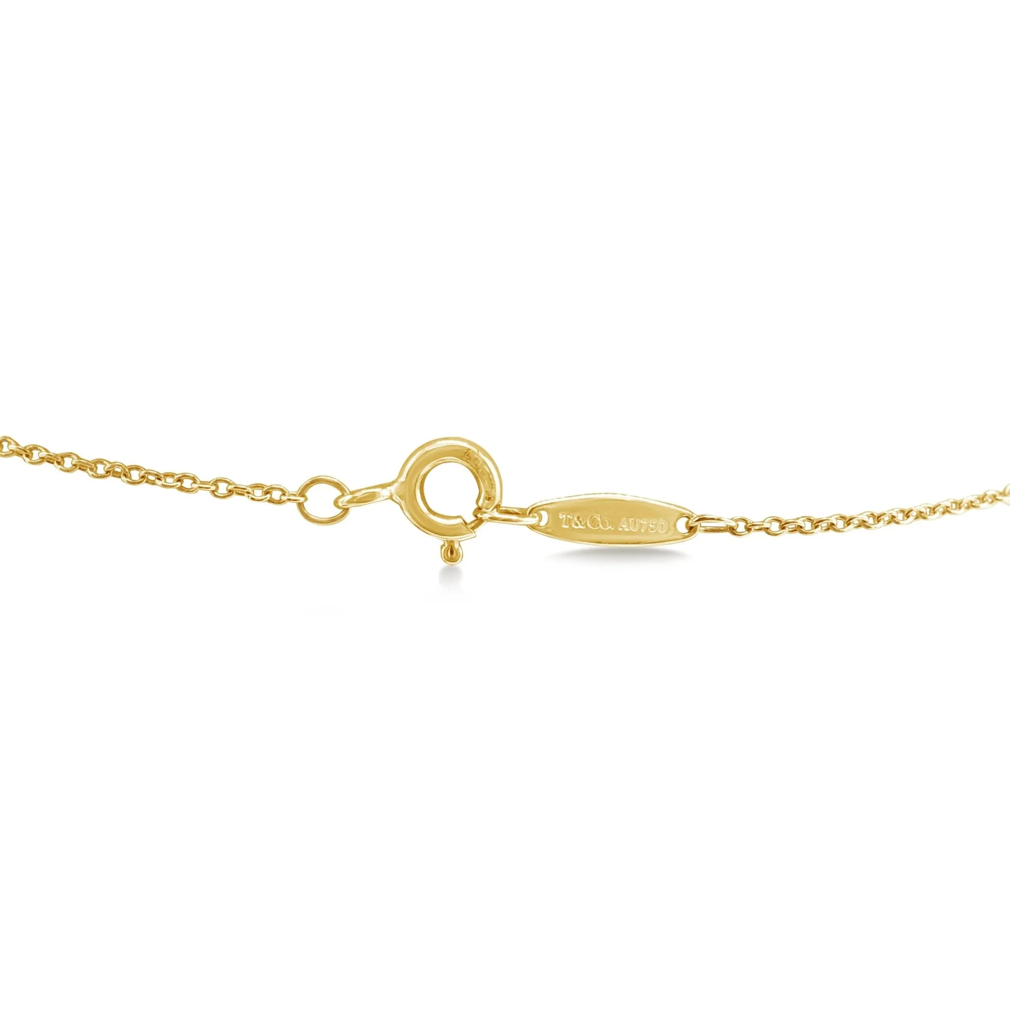 Tiffany Elsa Peretti Diamonds By The Yard Bracelet - 18ct Yellow Gold