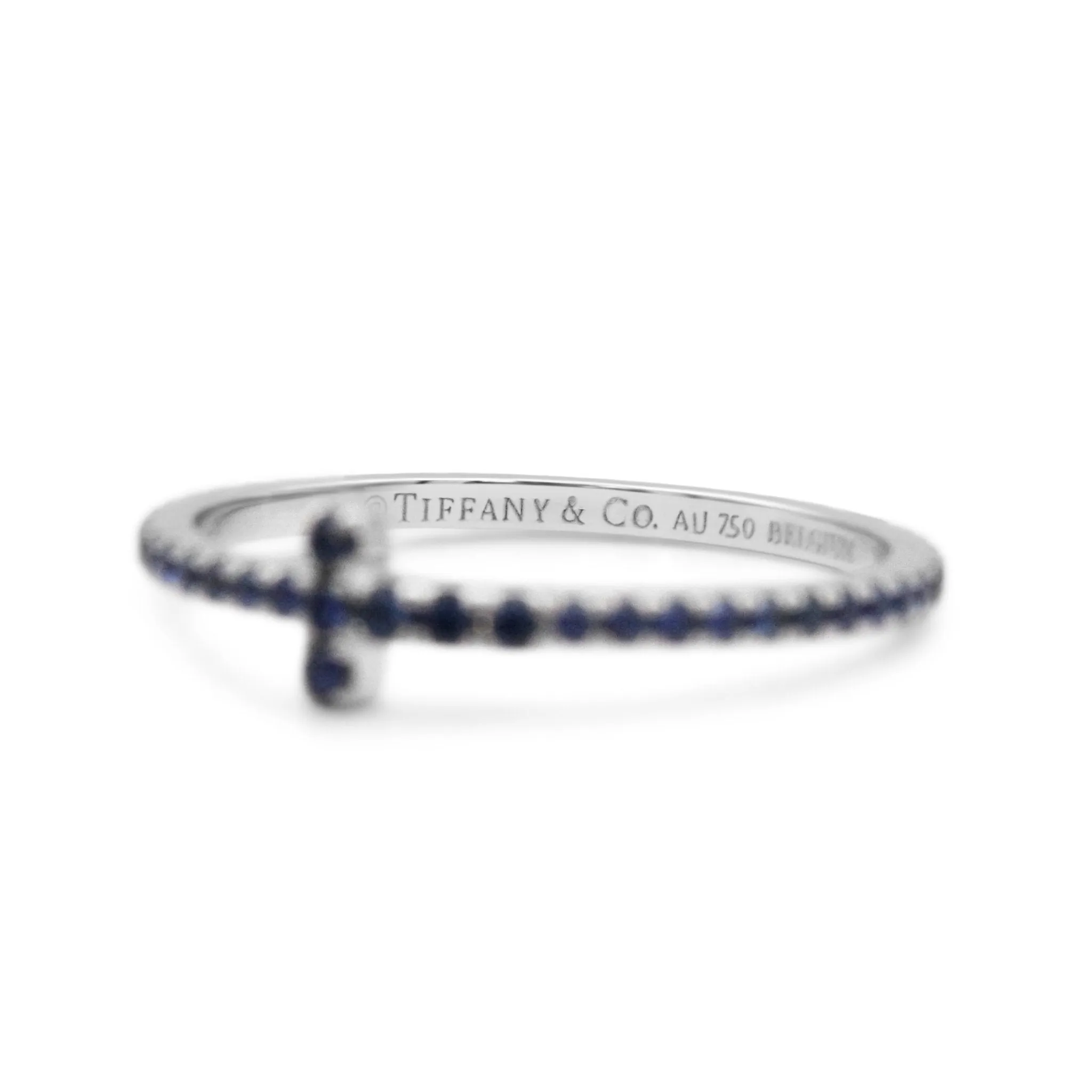 Tiffany T Sapphire 1.5mm Wire Band Ring