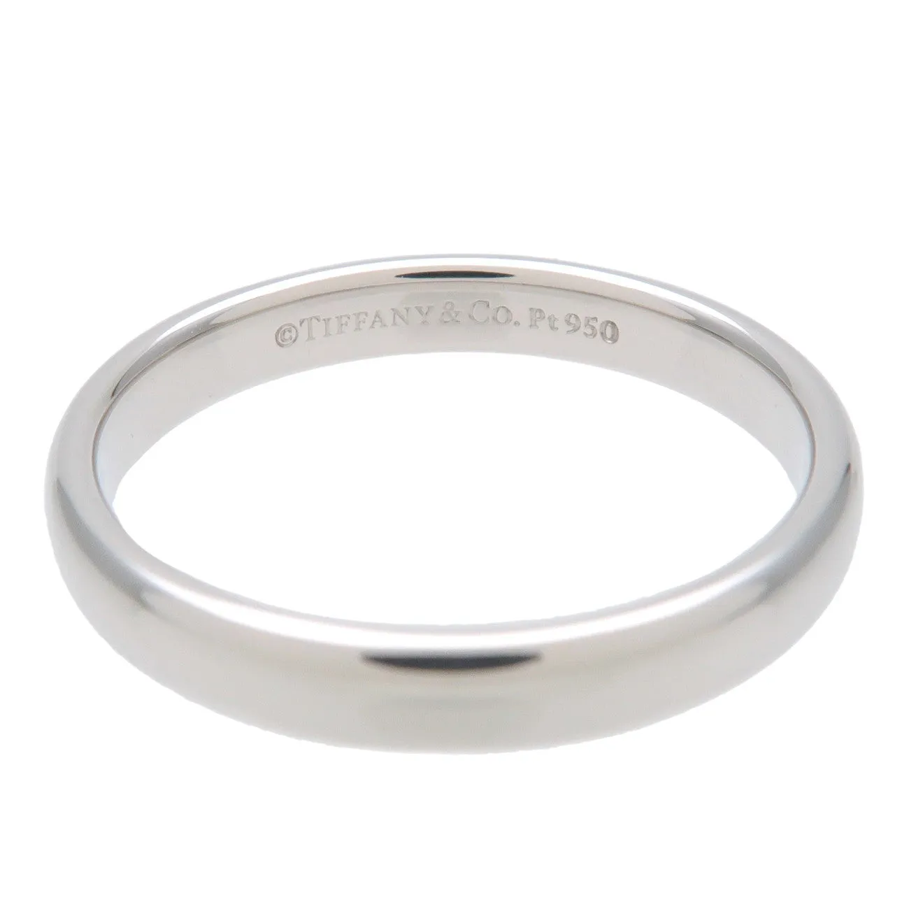 Tiffany&Co. Crush Band Ring PT950 Platinum US7 EU53.5 HK15 Used