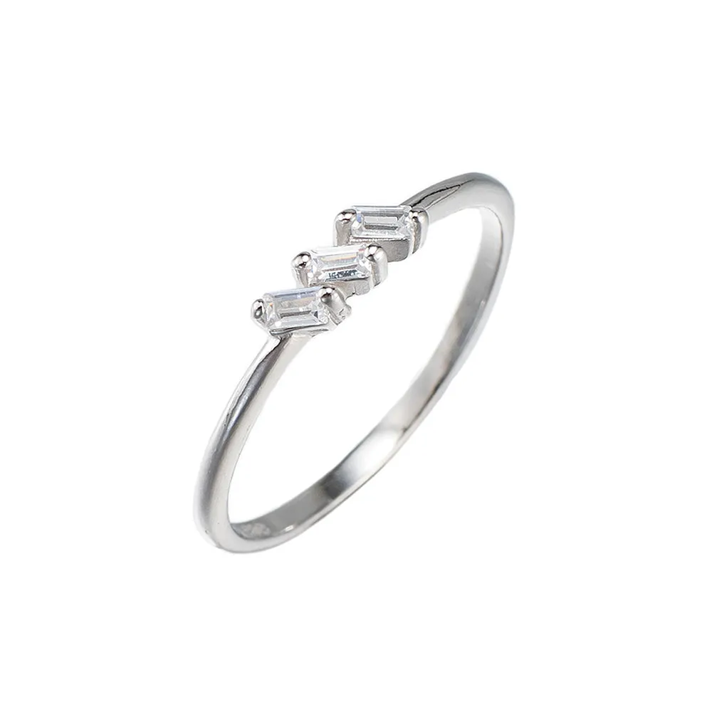 Triple Baguette Ring