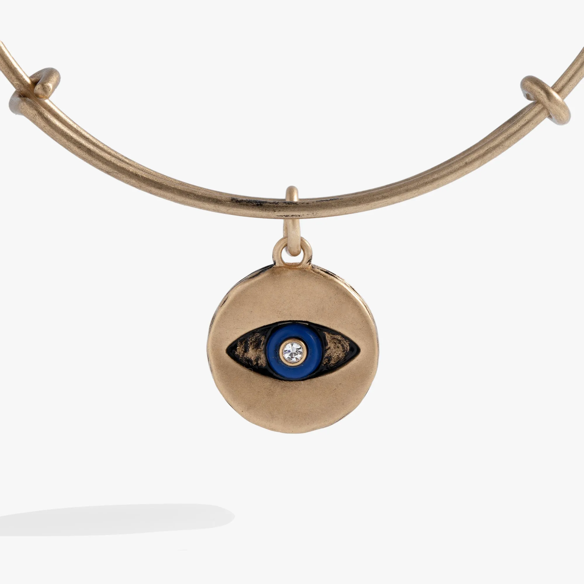 Untamed Evil Eye Charm Bangle