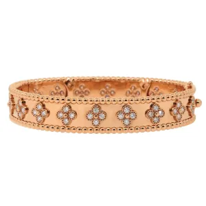 Van Cleef & Arpels Perl??e Collection Diamond Bracelet in 18k Gold