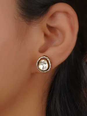 White Color Victorian Earrings - VCSL925-EAR6