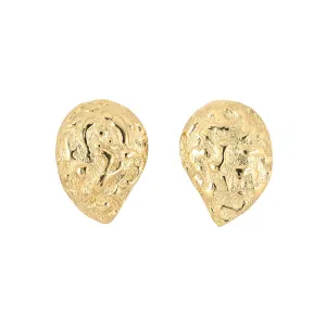 Yvel Moonscape Teardrop Earrings