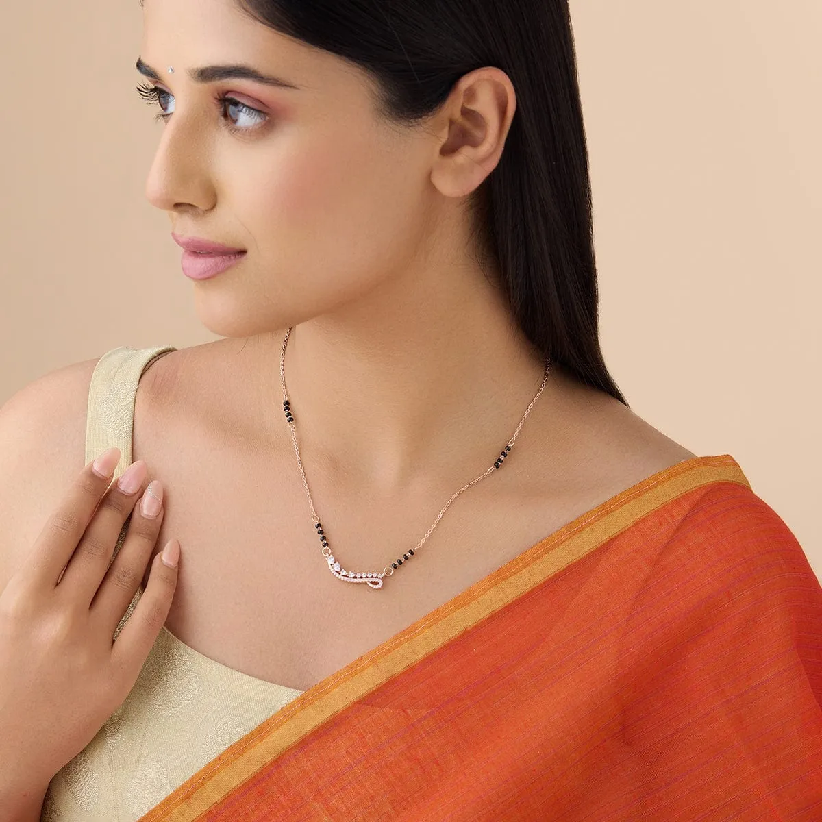 Zircon Mangalsutra 172987