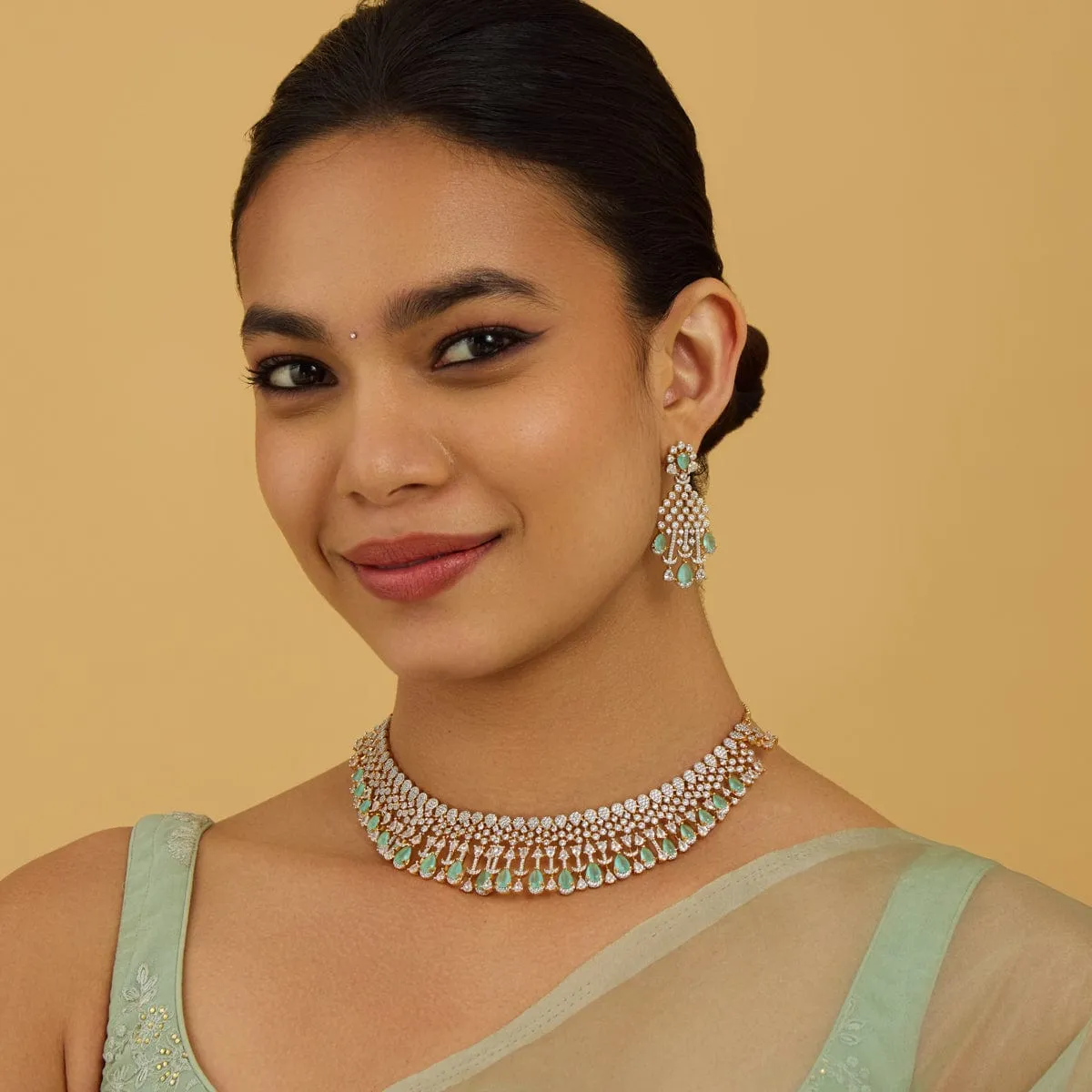 Zircon Necklace 177103