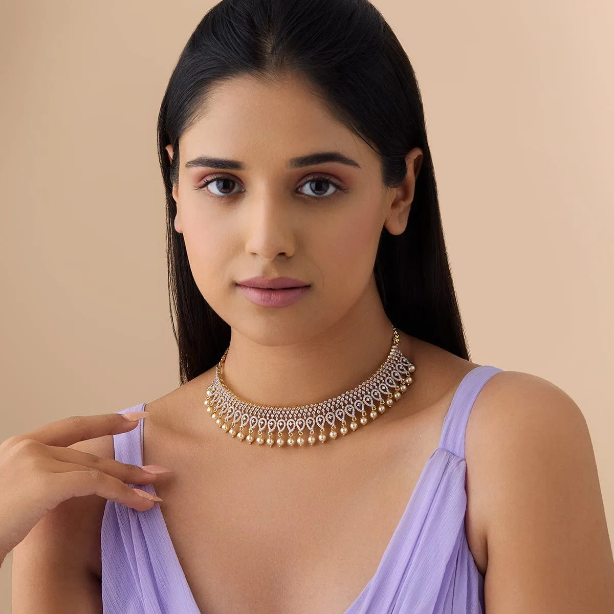 Zircon Necklace 177114
